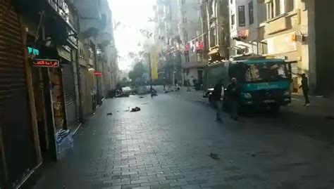 taksim istiklal caddesi patlaması